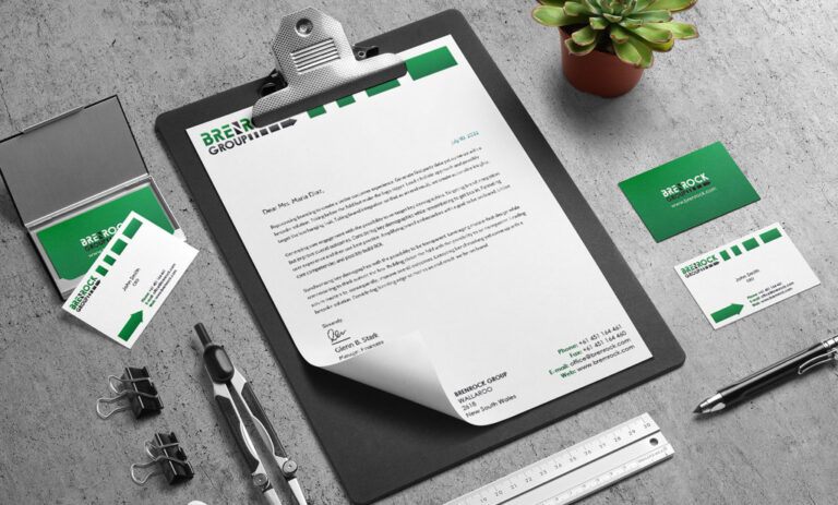 identyfikacja wizualna BRENROCK