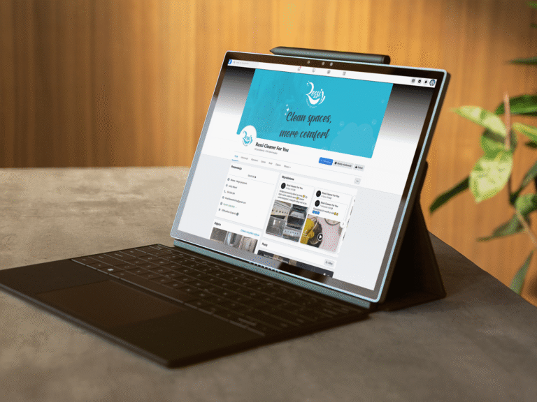 social media dla osoby sprzatajacej