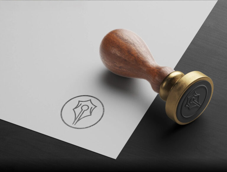 projekt logo gliallink stempel